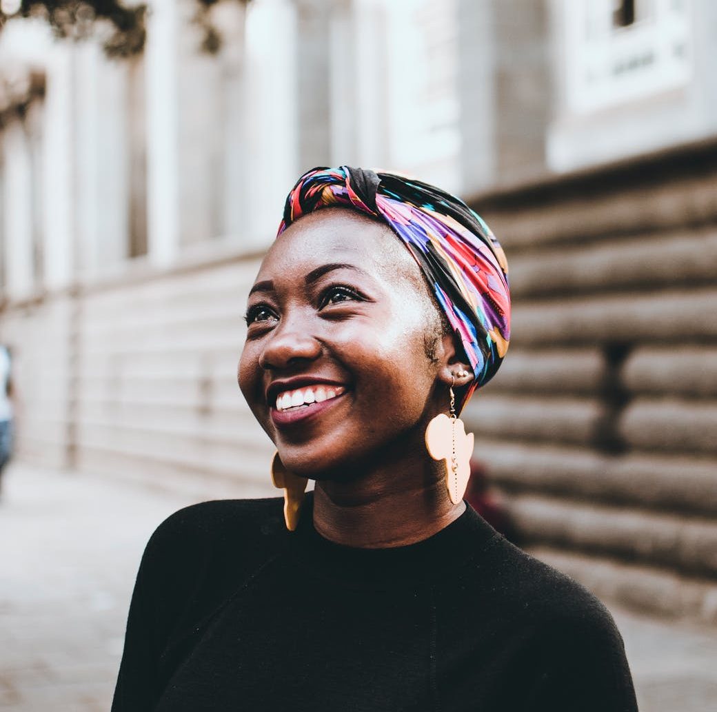 photo of woman wearing headscarf